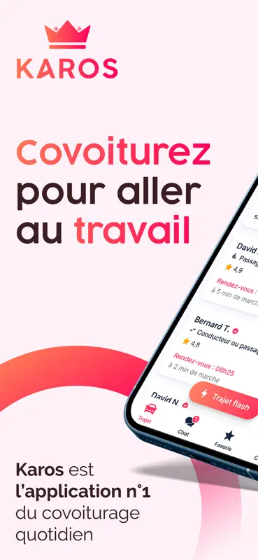 Karos - covoiturage quotidien screenshot 1 of 5