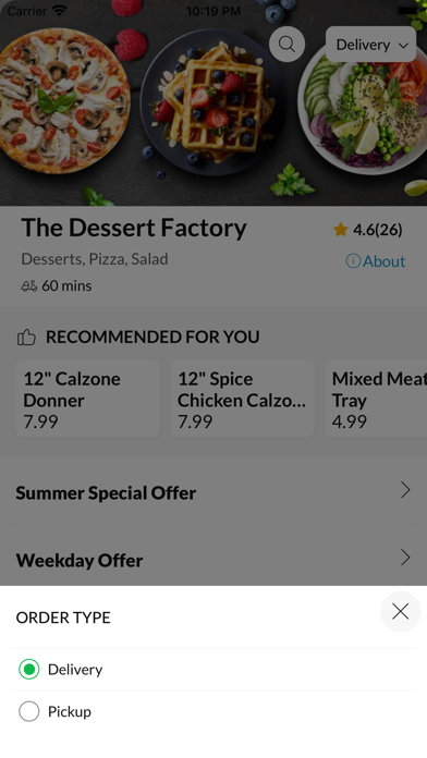 The Dessert Factory. Screenshot