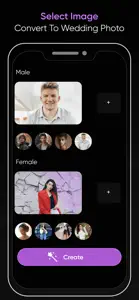 AI Retro Wedding Photo Maker screenshot #3 for iPhone