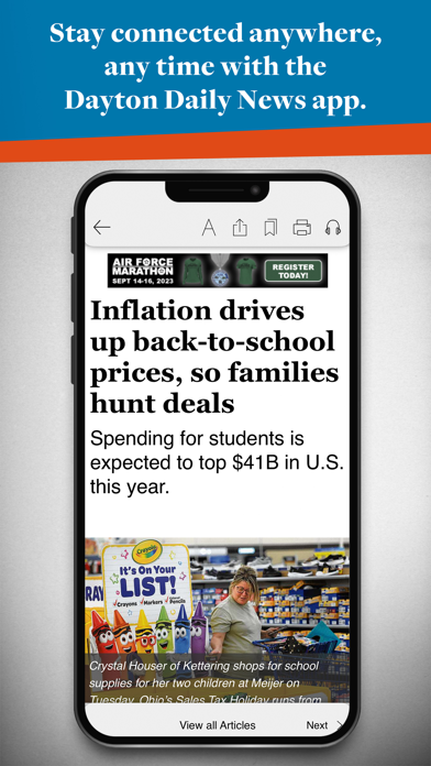 Dayton Daily News Screenshot