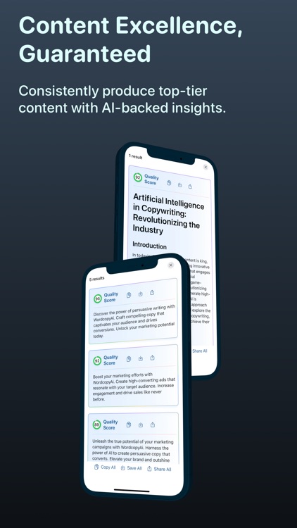 AI Copywriting: WordCopyAi screenshot-8