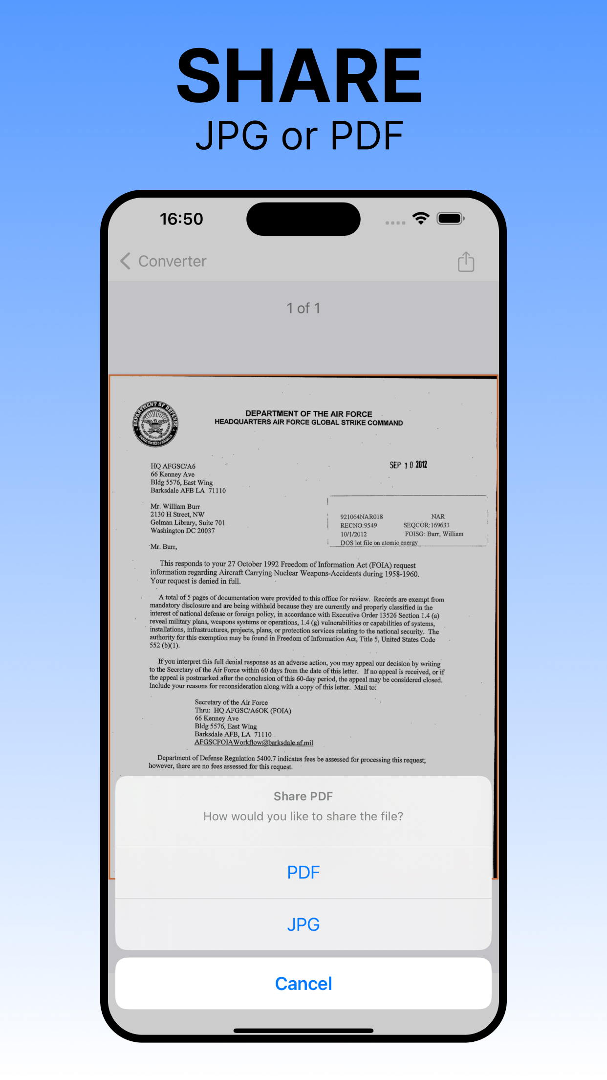 PDF Converter: Scan to PDF