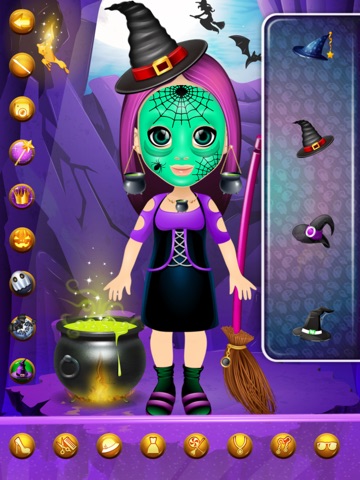 Halloween Face Paint Salon iPad screenshot