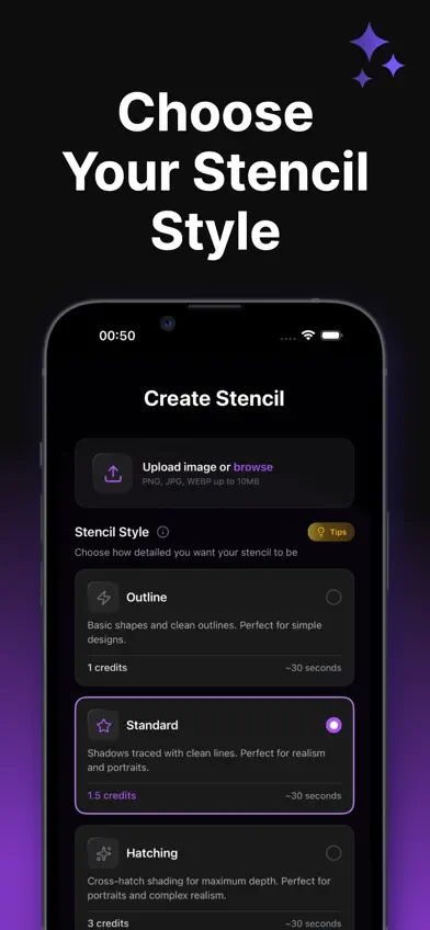 Stencil AI - Tattoo Stencils screenshot 3