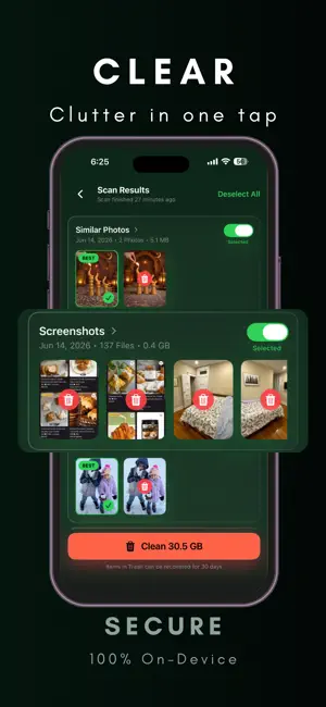 Purgley: Private Phone Cleaner screenshot 2