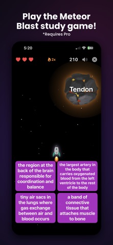 Meteor Flashcards Screenshot 1 of 6