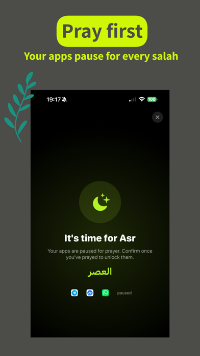 Noor Break: Salah Screen Time Screenshot 1 of 5