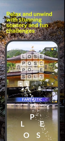 Nature Word Search: Japan iPhone screenshot