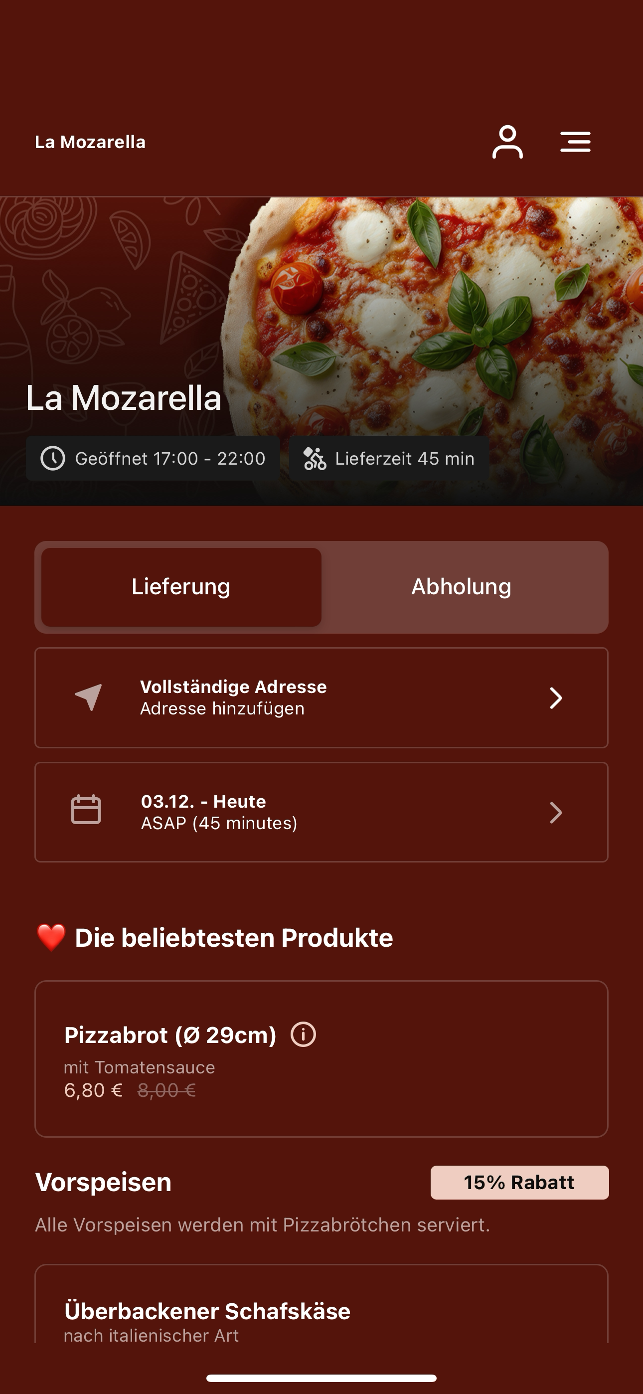 La Mozzarella Sinsheim