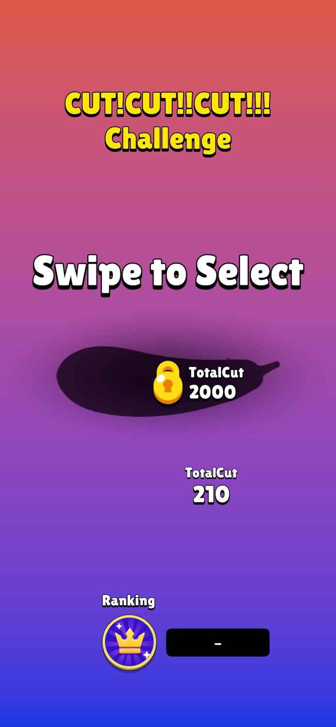 cut cucumber mini Challenge