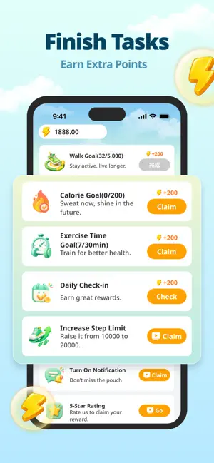 WalkRush iPhone screenshot 3