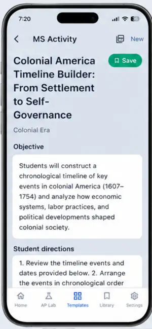 US History Lesson Lab screenshot 4