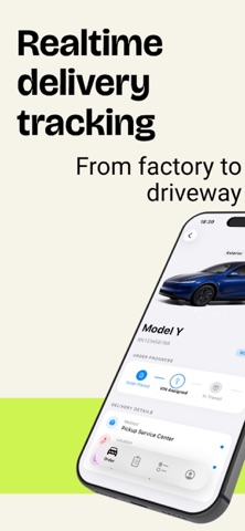 Delivery Status For Tesla screenshot