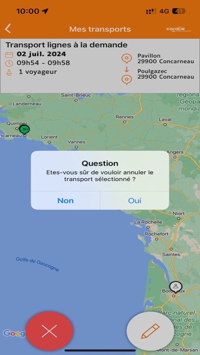 Coralie Transport à la Demande Screenshot