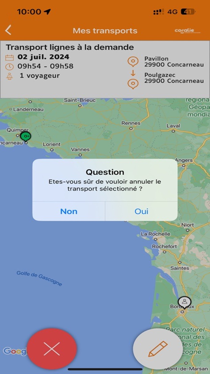 Coralie Transport à la Demande