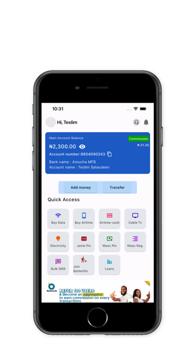 Betterlife By BetterlifeGlobal iPhone screenshot 1 - Business app