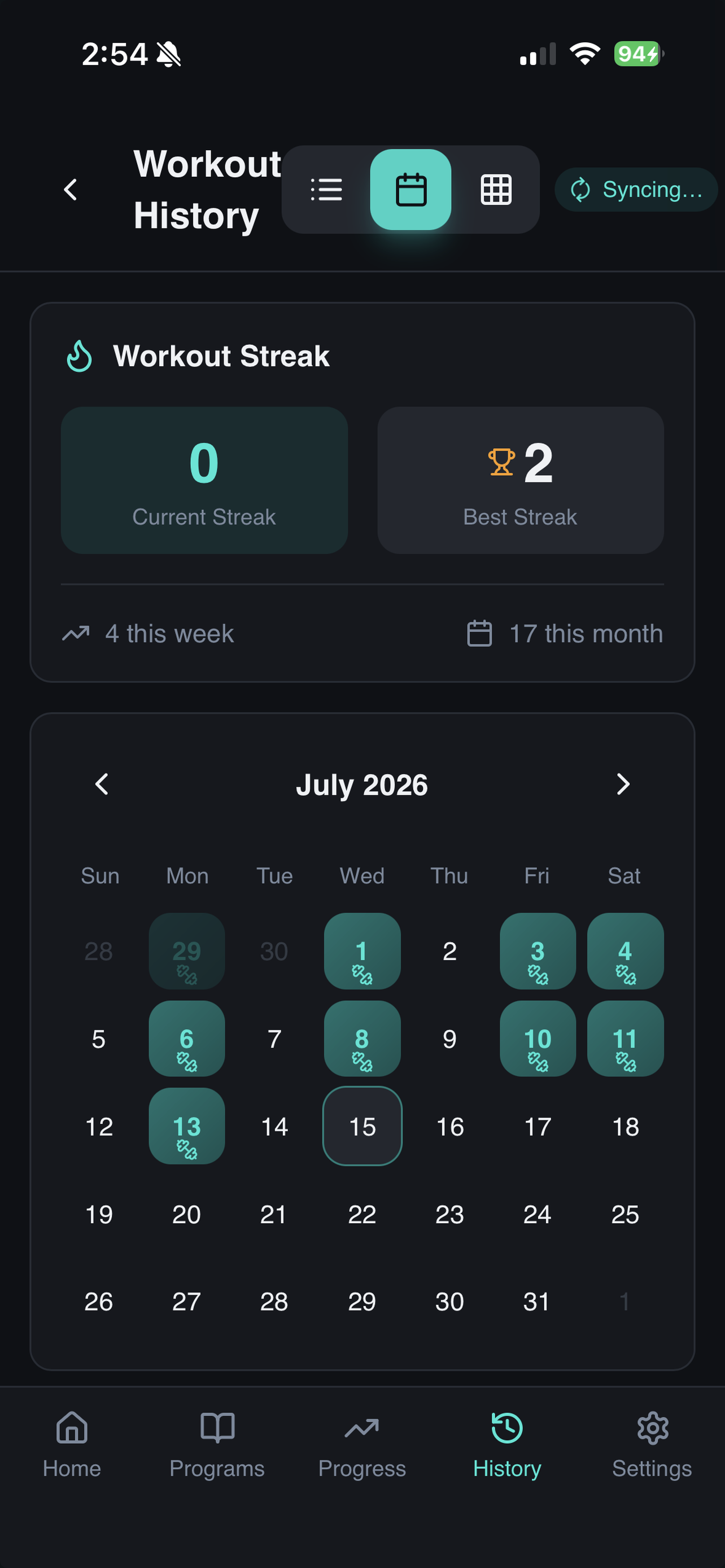 Repd - Workout Tracker screenshot 4