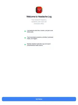 Headache Log screenshot 11
