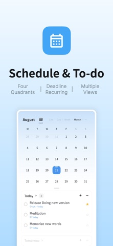 Doing++ - Pomodoro&To-do Screenshot 3 of 4