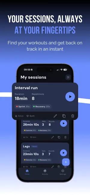 Session: Interval Timer screenshot 4