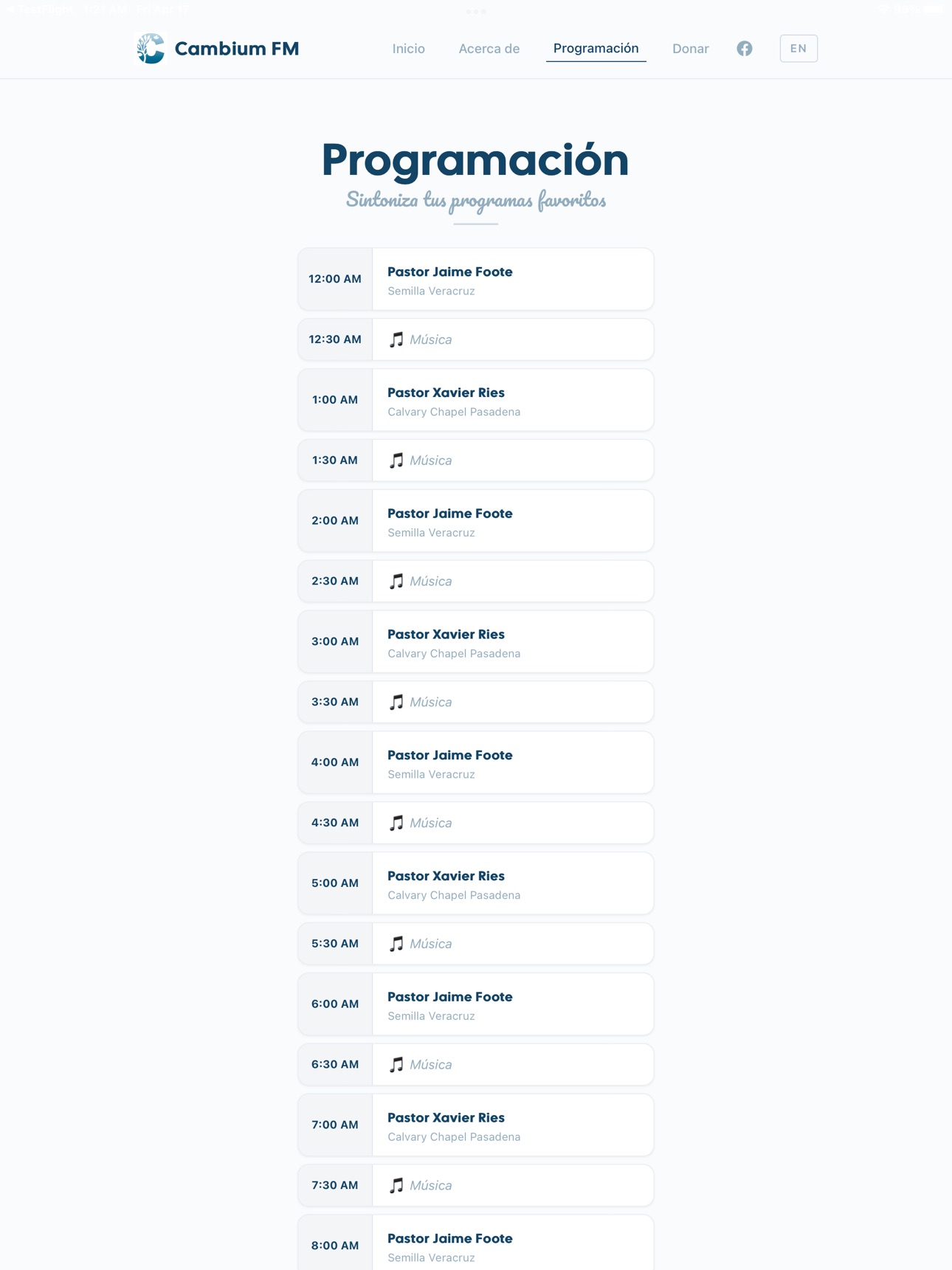 Screenshot 7 of Cambium FM