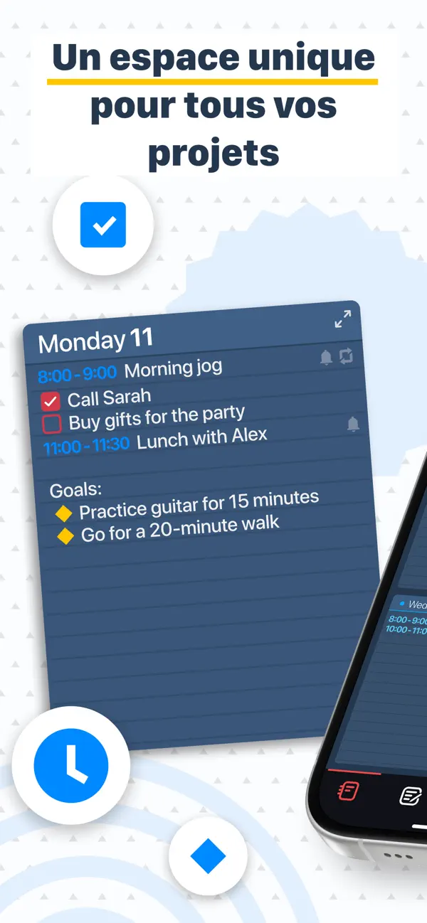 Screenshot #1 pour Planificateur de jour - Agenda