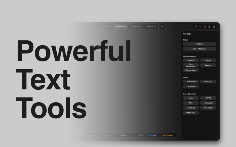 Texty — Text Editor screenshot