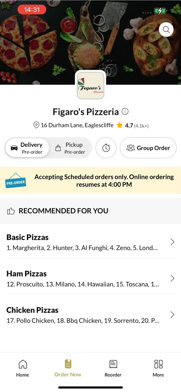 Screenshot #3 pour Figaro's Pizzeria