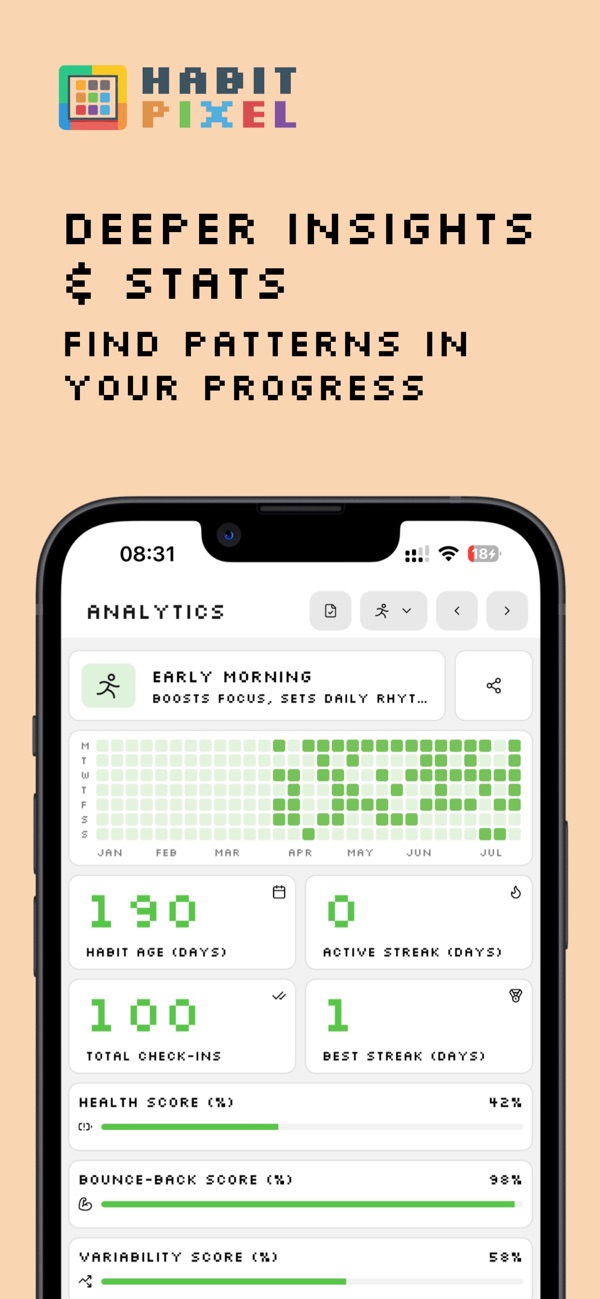Habit Tracker - Habit Pixel screenshot 5