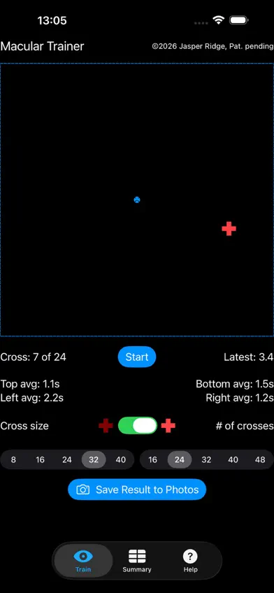 Macular Trainer screenshot 2