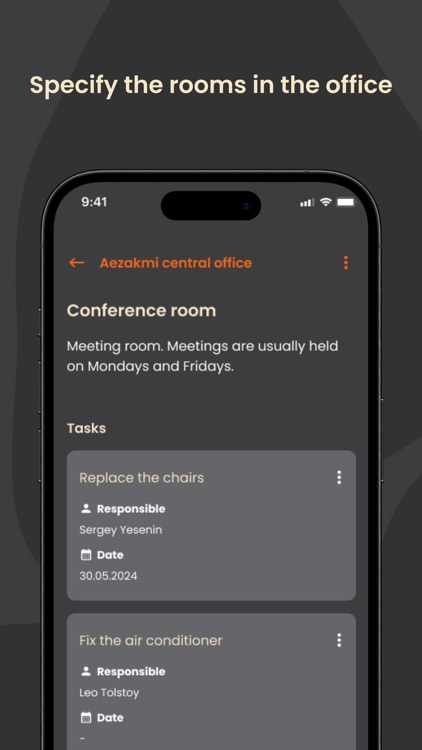 Office Work: Maintenance