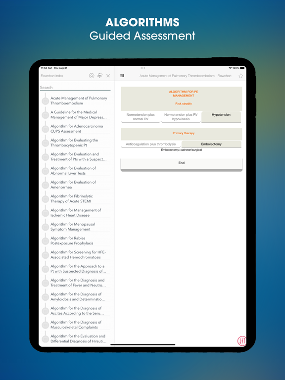 Harrison’s Manual of Medicine iPad screenshot 10 - Medical app