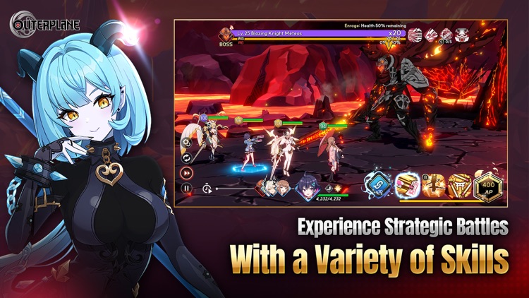 OUTERPLANE - Strategy Anime screenshot-0