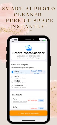 Smart AI Photo Cleaner iPhone screenshot
