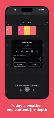 Ember Mood Calendar screenshot