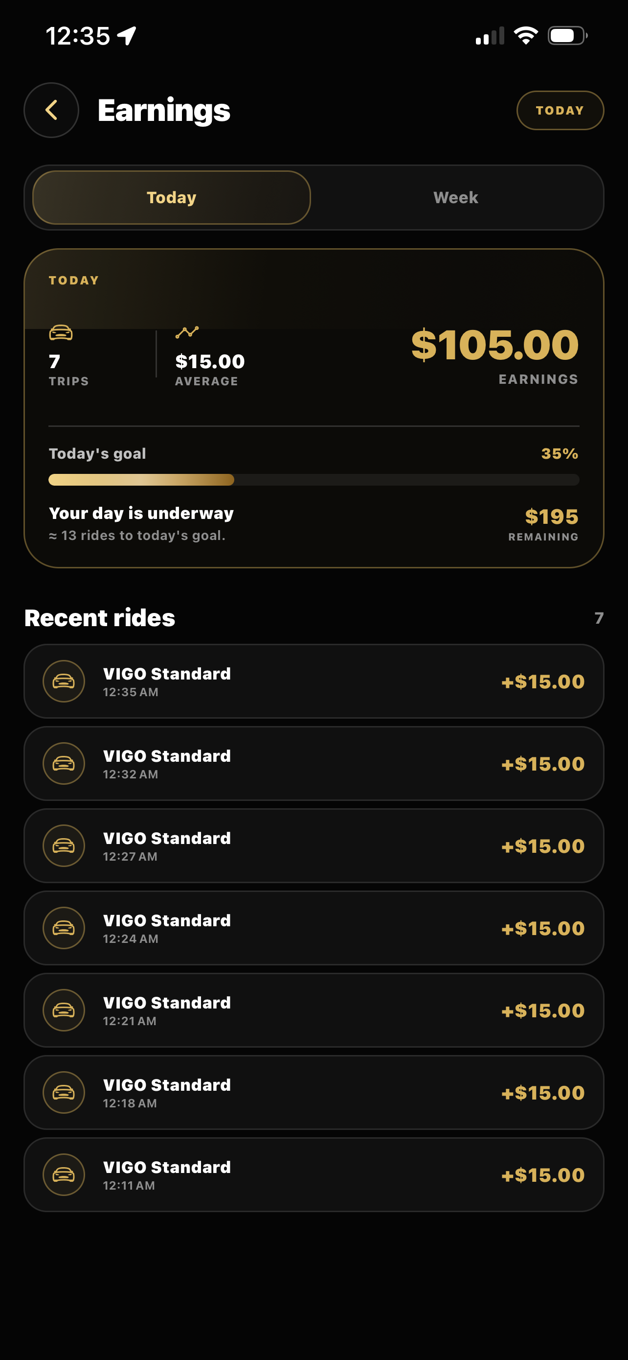 VIGO Driver Pro screenshot 2