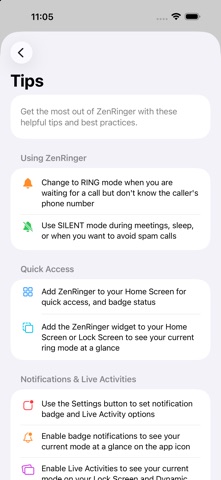 ZenRinger screenshot