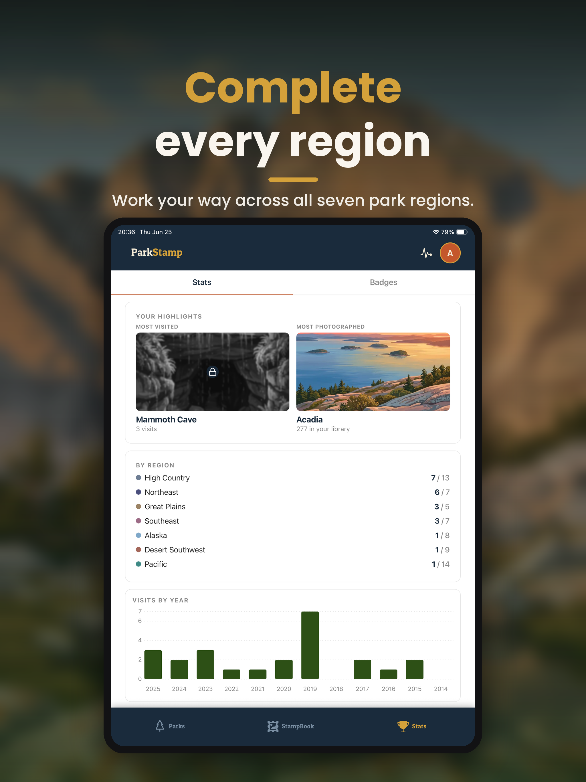 ParkStamp: National Parks screenshot 17