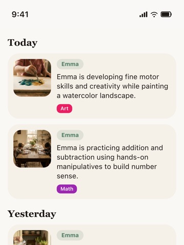 Homeschool Moments iPad screenshot