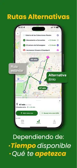 Captura de pantalla de Itinio Recomendaciones Locales en iPhone 5