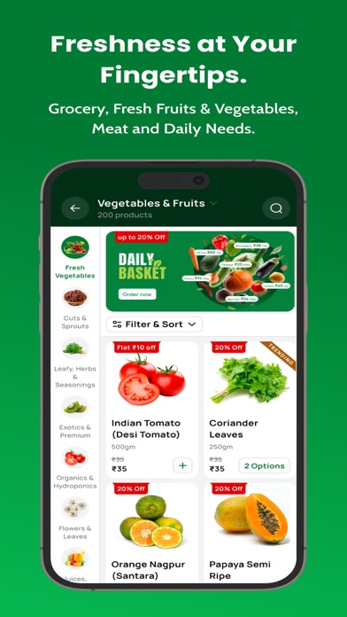 SPAR India Online Shopping App Screenshot