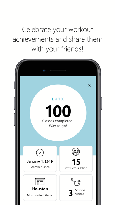 LHTX Fitness Screenshot