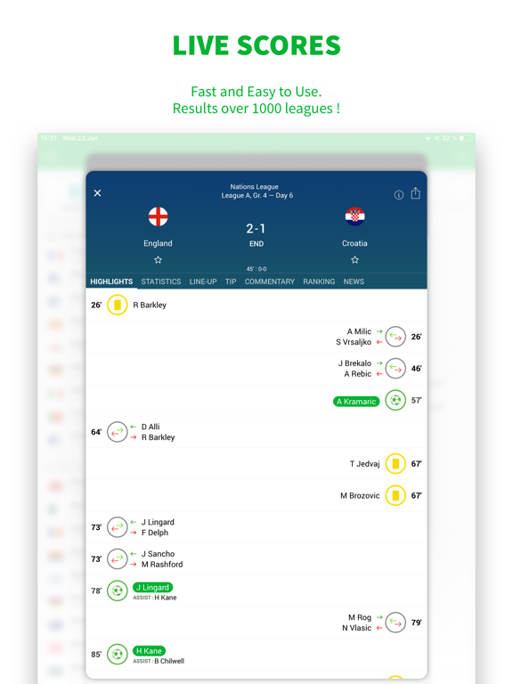 App screenshot