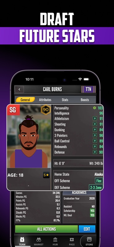 ULT College Basketball Coach screenshot 3