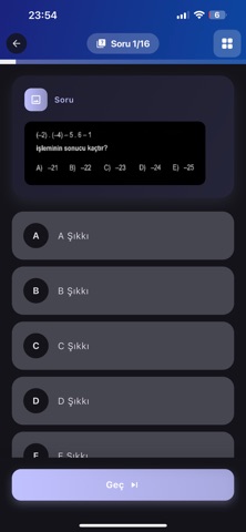 KPSS Matematik Sorular 2026 iPhone screenshot