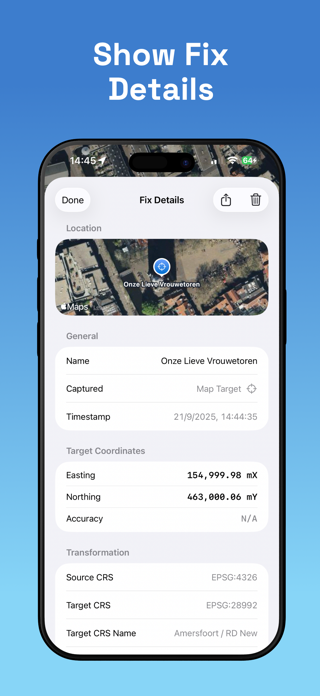 GPS Converter - CoordFix Screenshot 7 of 9