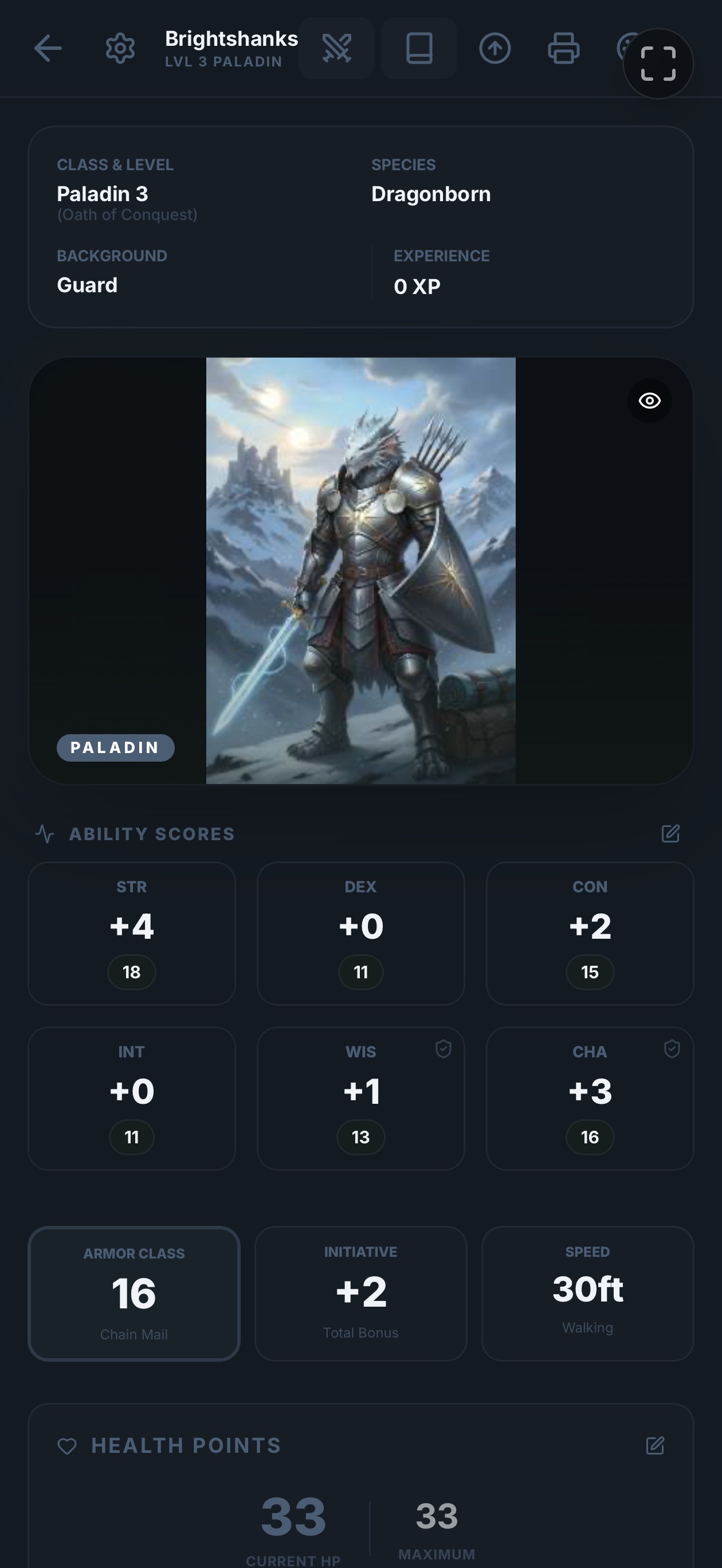 Screenshot 2 of RPG Buddy Companion