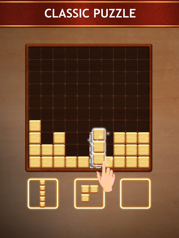 Wood Block Puzzle - Brain Game iPad screenshot 8 - Games app