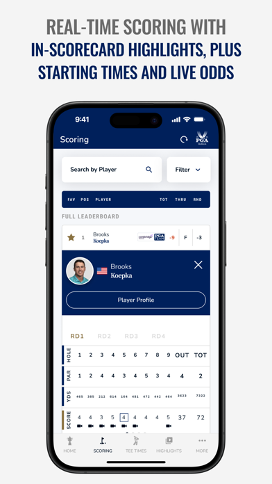 PGA Championships Official App Screenshot