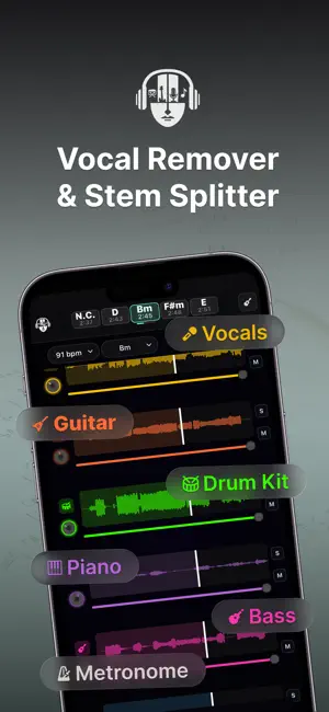 AI Vocal Remover-Stem Splitter screenshot 1